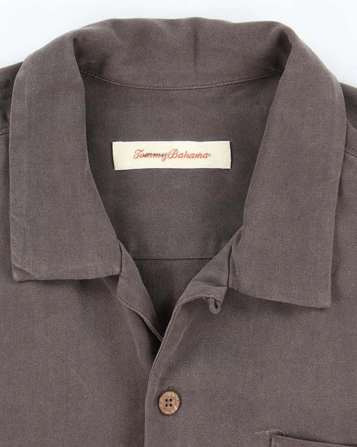 Vintage Tommy Bahama Faded Oversized Silk Hawaiian Shirt - XL sold by Rokit product image thumbnail 5