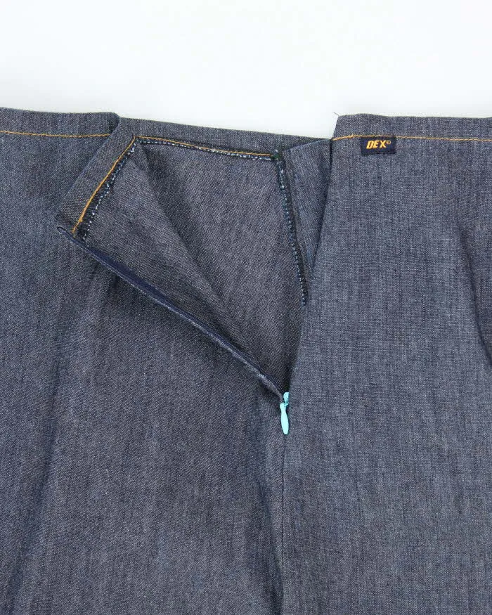 Vintage Y2k 00s Dex Lightweight Denim Maxi Skirt - S sold by Rokit product image thumbnail 5