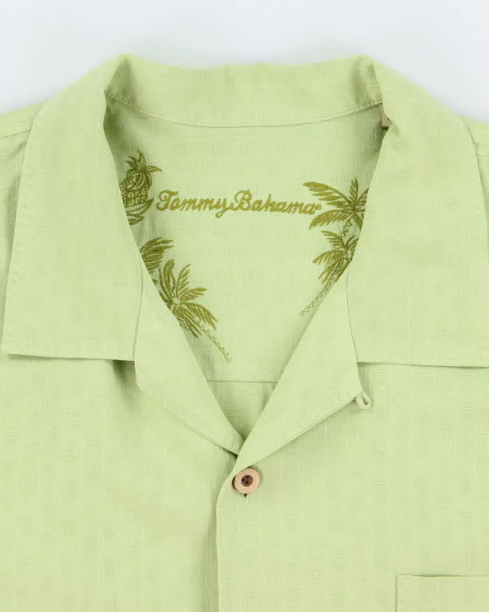 Vintage Tommy Bahama Embossed Striped Hawaiian Shirt - L sold by Rokit product image thumbnail 5