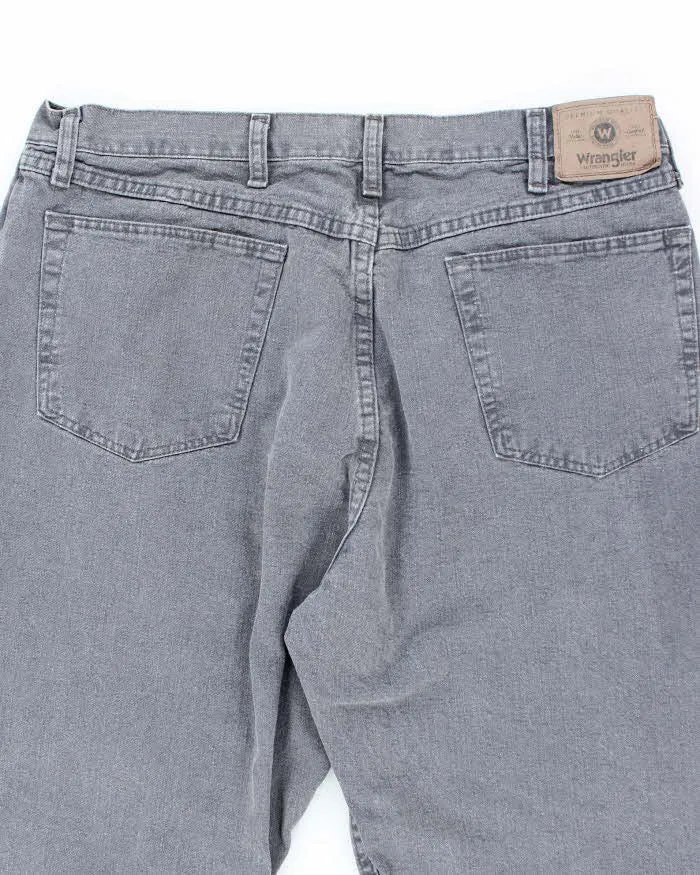 Vintage Wrangler Faded Grey Wash Relaxed Fit Jeans - W34 L28 sold by Rokit product image thumbnail 4