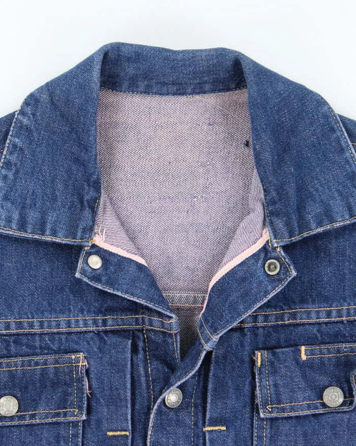 Vintage 80's Dark Wash Denim Jacket - S sold by Rokit product image thumbnail 5