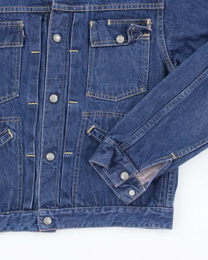 Vintage 80's Dark Wash Denim Jacket - S sold by Rokit product image thumbnail 4