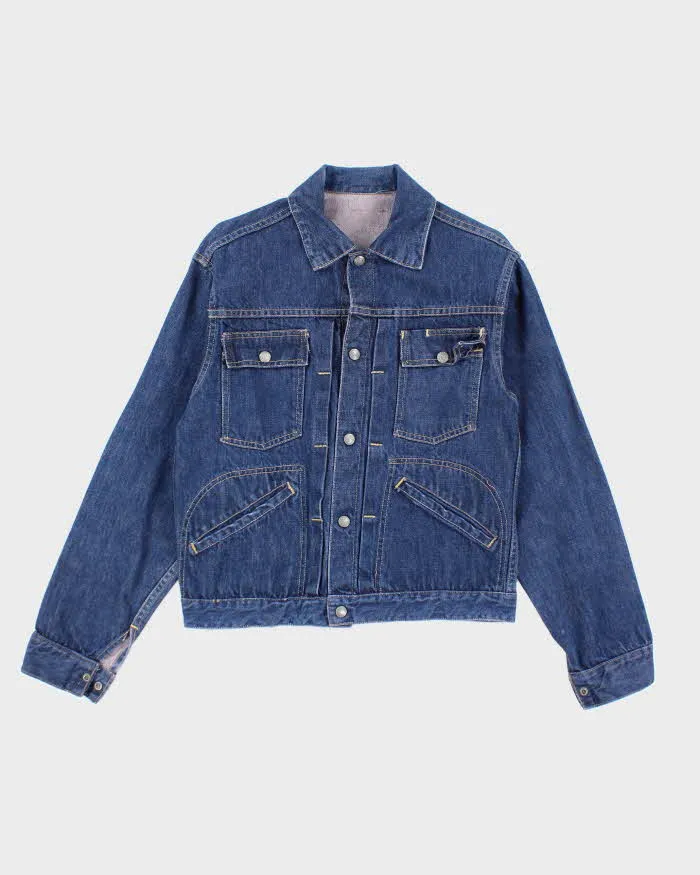 Vintage 80's Dark Wash Denim Jacket - S sold by Rokit