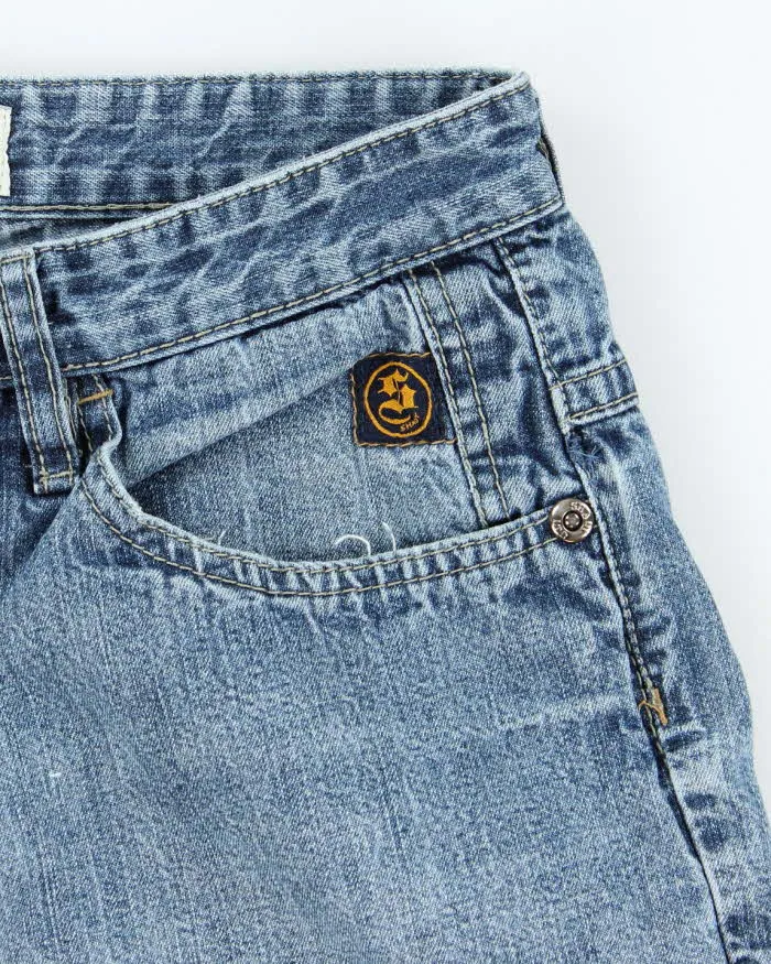 Vintage Y2K Shady Medium Wash Denim Shorts - W32 L9 sold by Rokit product image thumbnail 5