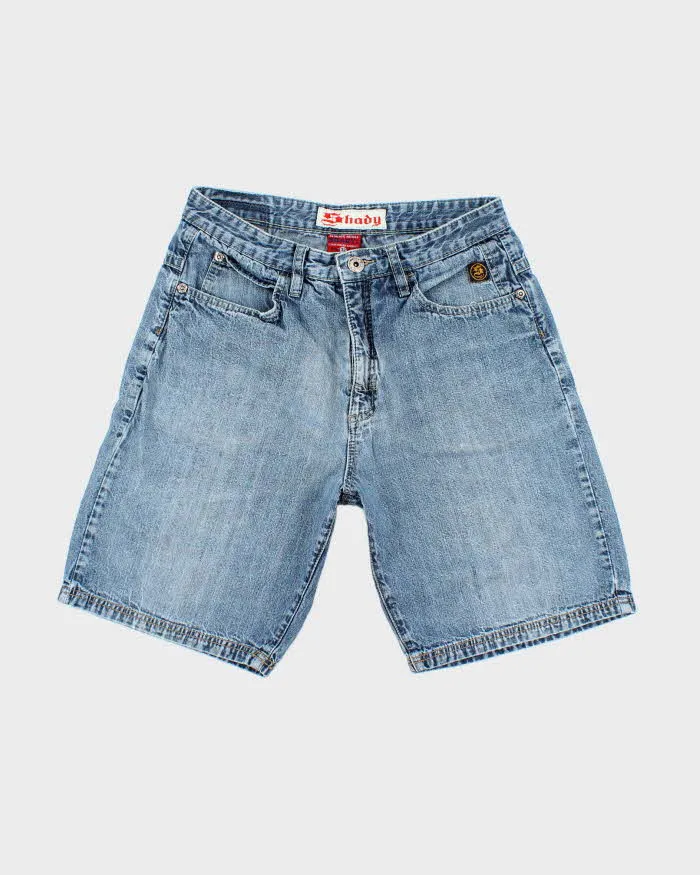 Vintage Y2K Shady Medium Wash Denim Shorts - W32 L9 sold by Rokit