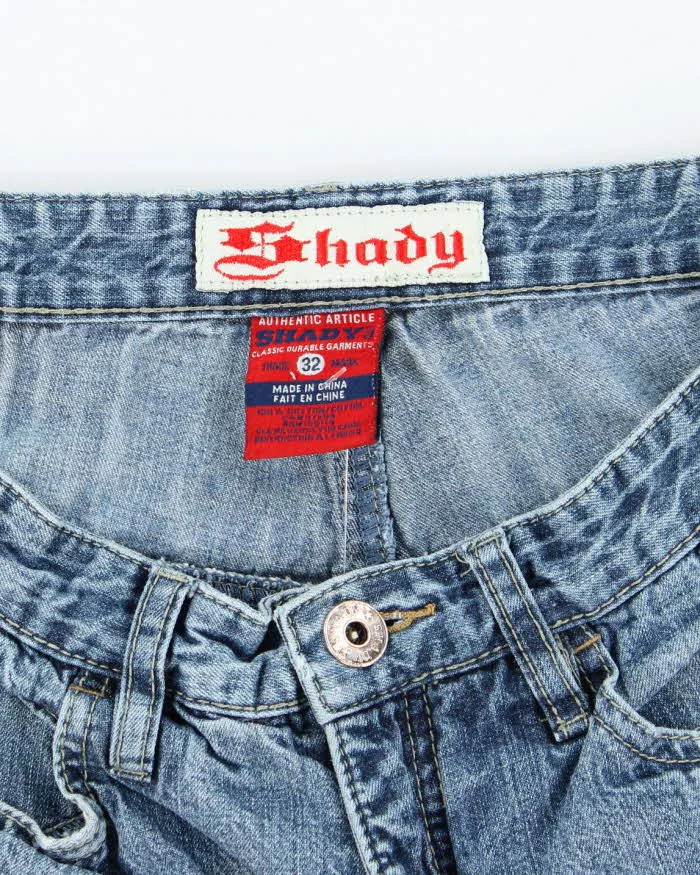 Vintage Y2K Shady Medium Wash Denim Shorts - W32 L9 sold by Rokit product image thumbnail 4