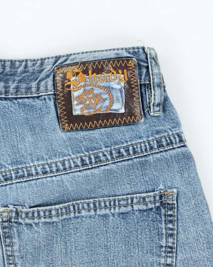 Vintage Y2K Shady Medium Wash Denim Shorts - W32 L9 sold by Rokit product image thumbnail 3