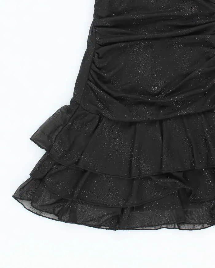 Vintage Y2k 00s Sparkly Halter Mini Dress - XS sold by Rokit product image thumbnail 5