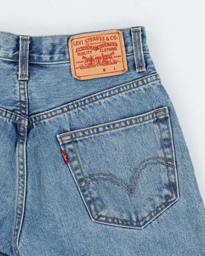 Vintage Levi's Medium Wash Denim Shorts - W28 sold by Rokit product image thumbnail 4