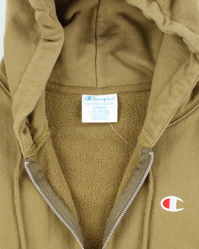 Vintage 2000's Champion Heavyweight Reverse Weave Zip Up Hoodie - L sold by Rokit product image thumbnail 5