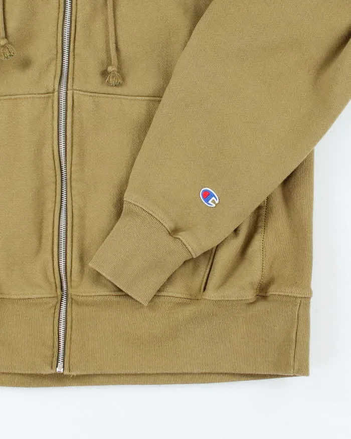 Vintage 2000's Champion Heavyweight Reverse Weave Zip Up Hoodie - L sold by Rokit product image thumbnail 4