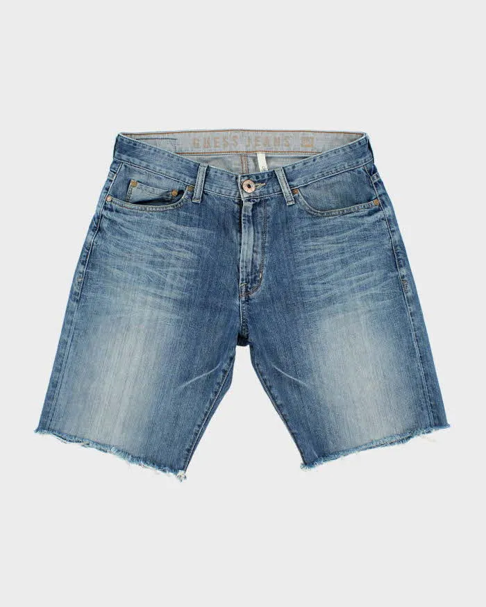 Vintage Y2k 00s Guess Denim Shorts - W36 sold by Rokit