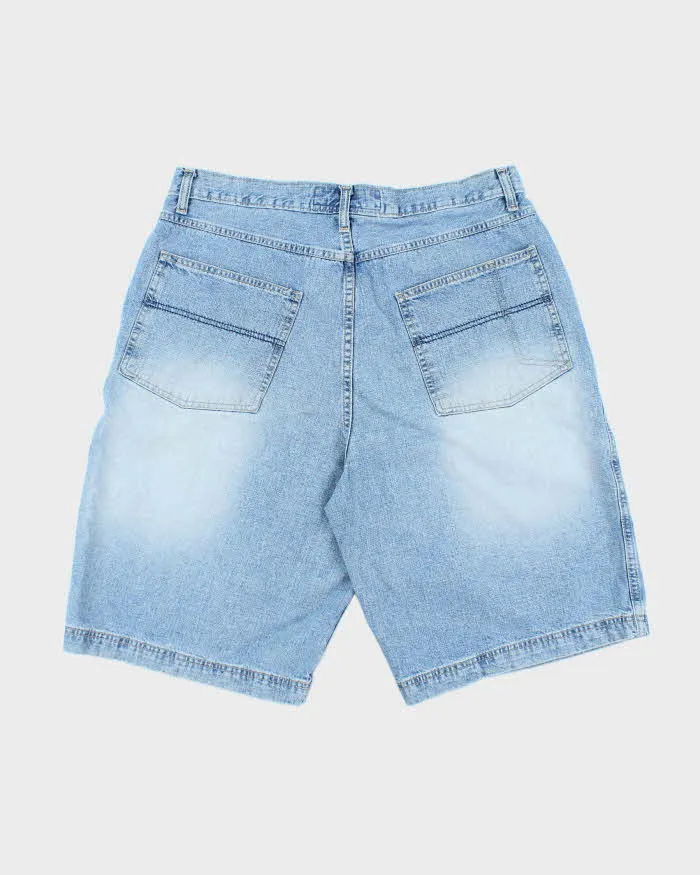 Vintage 2000's Colorado Wide Leg Light Wash Denim Shorts - W34 L11 sold by Rokit product image thumbnail 2