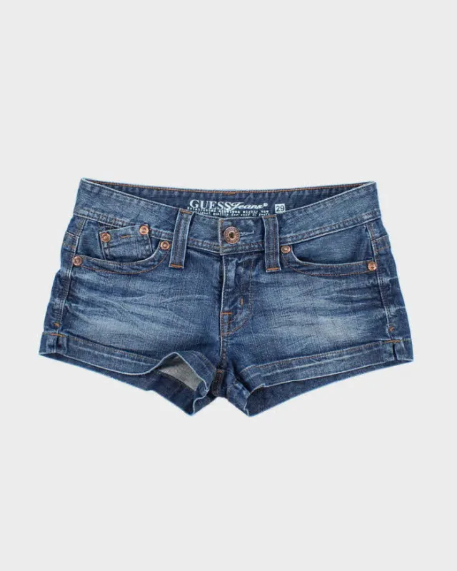 Vintage Y2k 00s Guess Denim Shorts  - W32 sold by Rokit