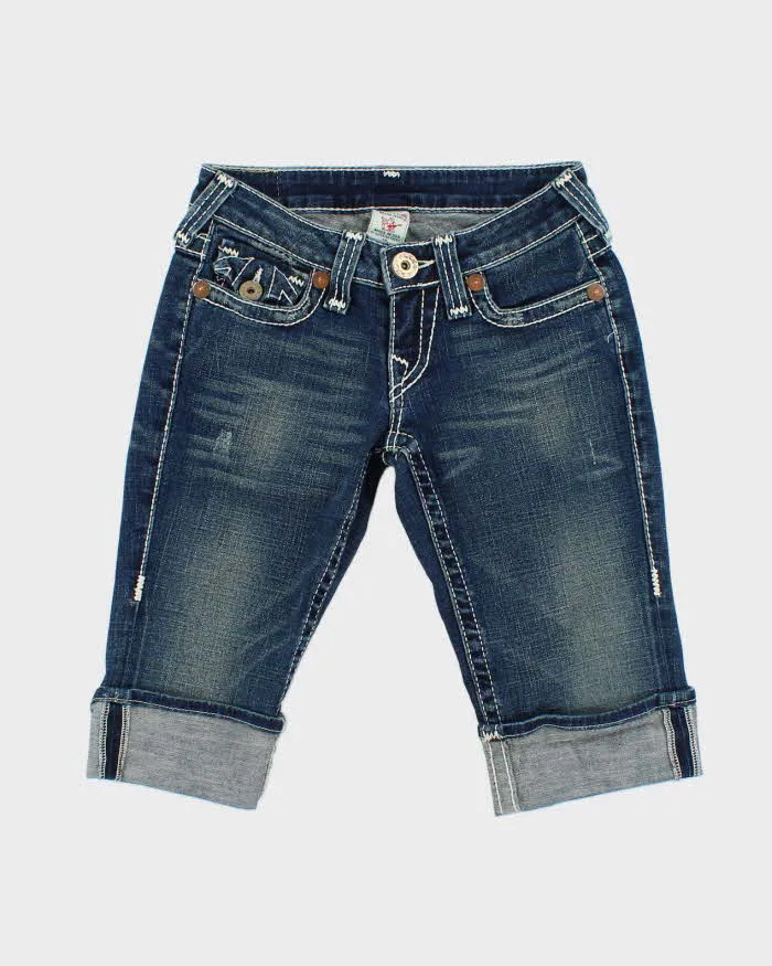Vintage Y2k 00s True Religion Long Shorts - W25 L14 sold by Rokit