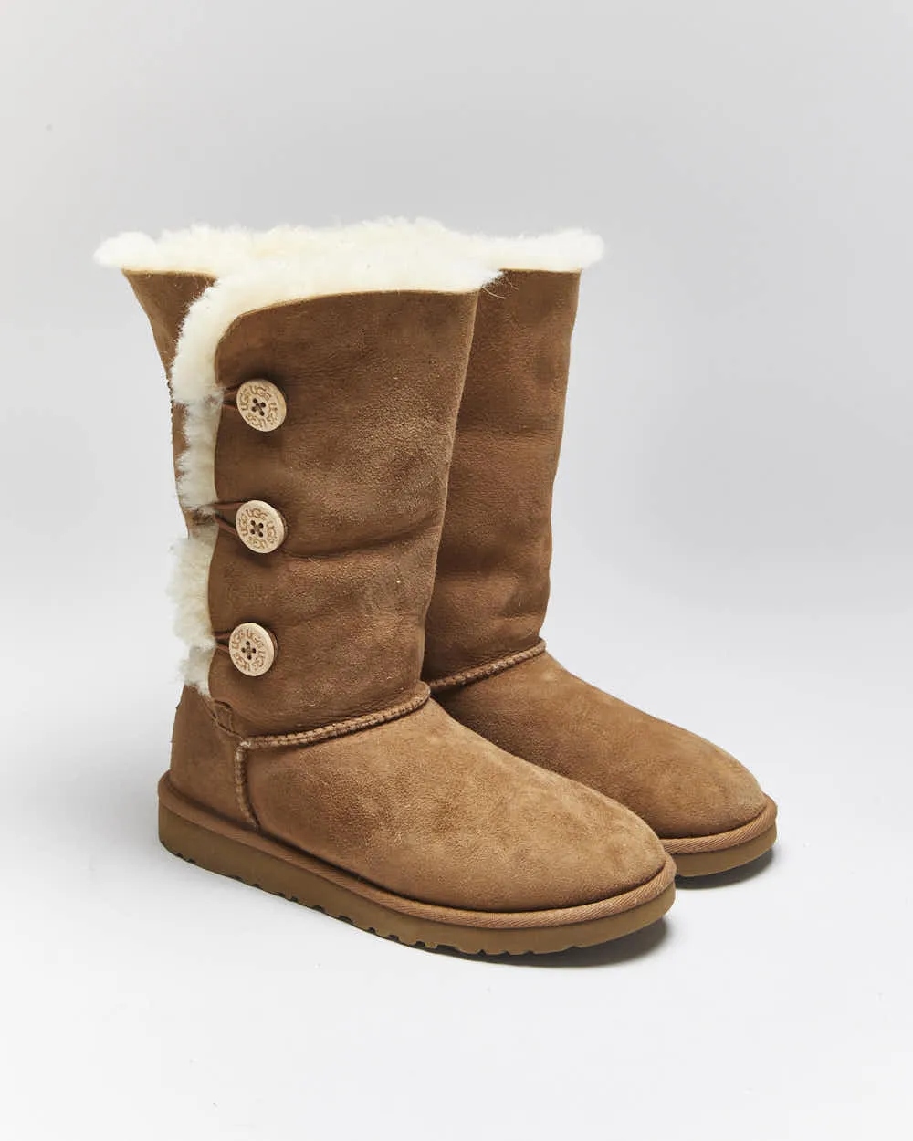 Vintage Y2k 00s UGG Australia Sheepskin Lined Boots - UK3 sold by Rokit