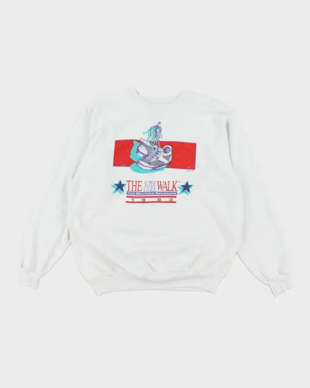 Vintage 90's Walk for Multiple Sclerosis Graphic Sweatshirt - XL sold by Rokit