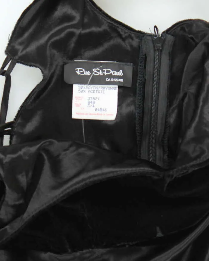 Vintage 90s Rue St. Paul Lace-up Maxi Dress - S sold by Rokit product image thumbnail 5