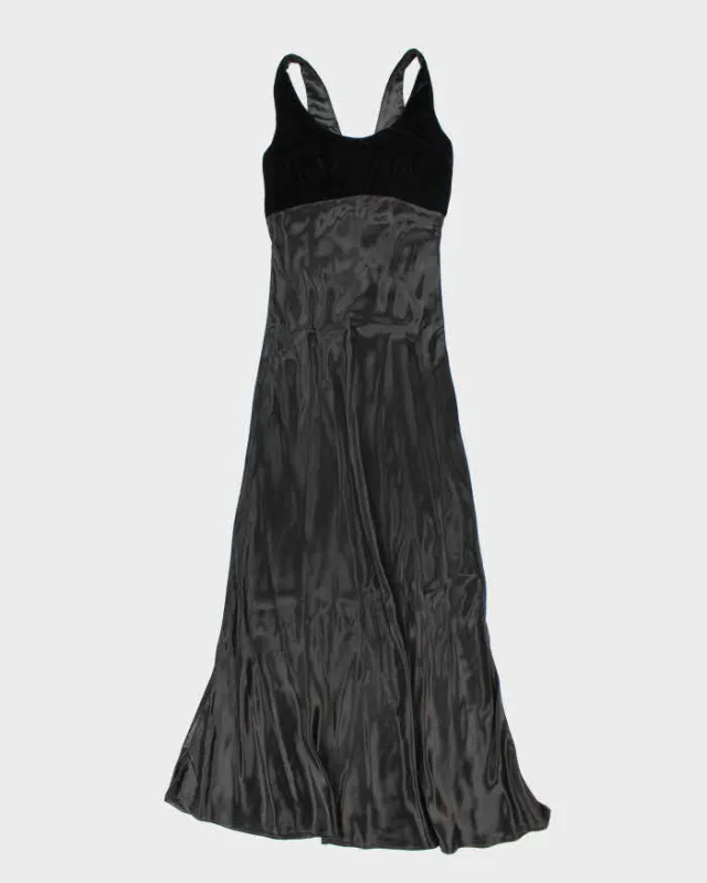 Vintage 90s Rue St. Paul Lace-up Maxi Dress - S sold by Rokit