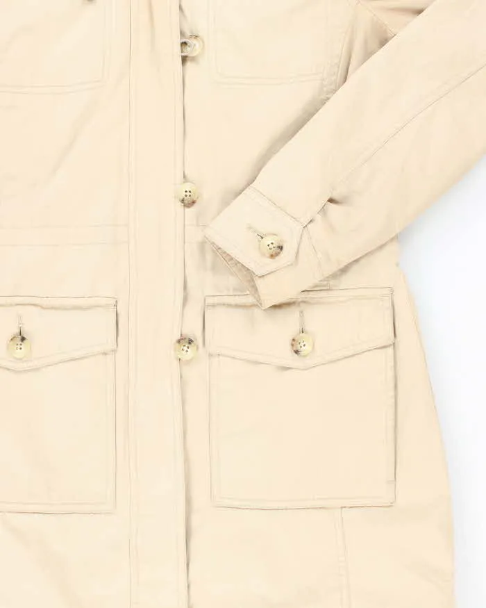 Vintage Eddie Bauer Beige Hooded Jacket - XS sold by Rokit product image thumbnail 4