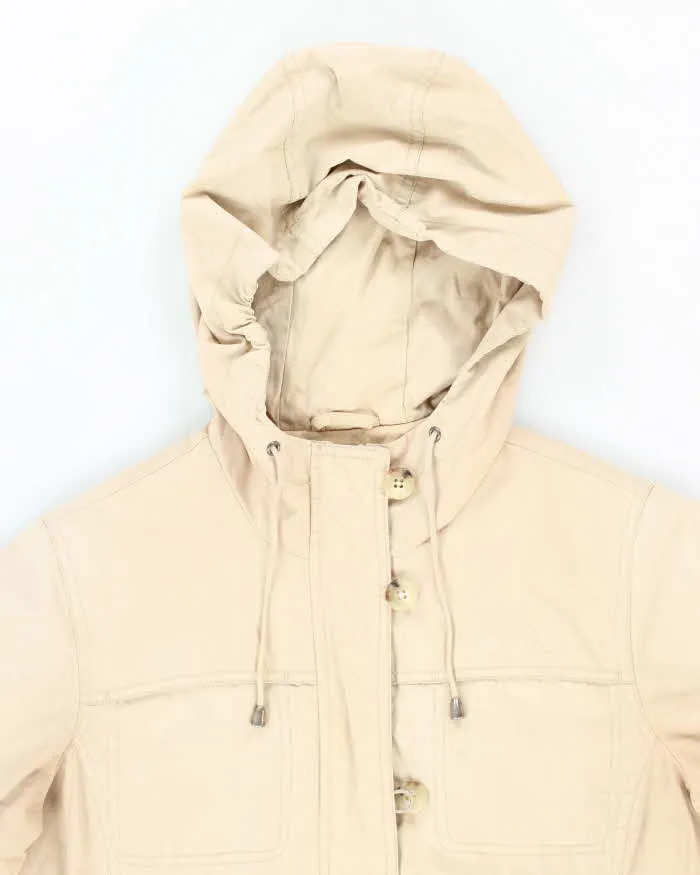 Vintage Eddie Bauer Beige Hooded Jacket - XS sold by Rokit product image thumbnail 3