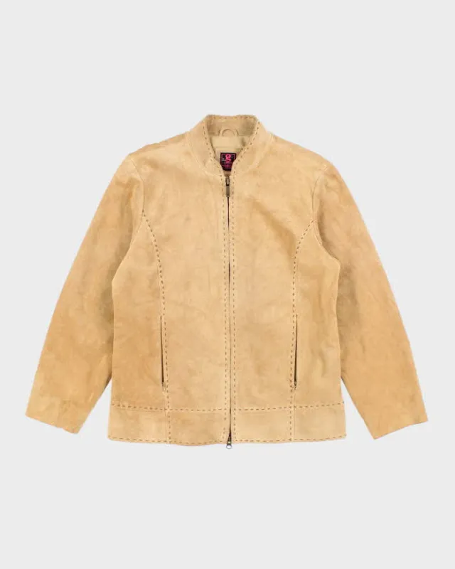 Vintage Y2k 00s Gear Suede Jacket - L sold by Rokit