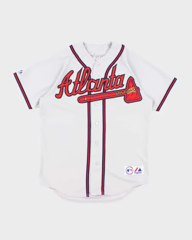 Vintage 2000's Majestic Atlanta Braves Baseball Jersey - M sold by Rokit