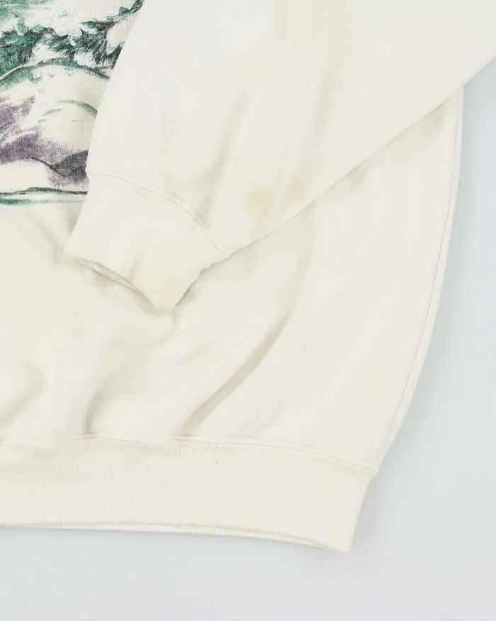 Vintage 90's Women's Cartoon Animal Graphic Sweatshirt - L sold by Rokit product image thumbnail 5