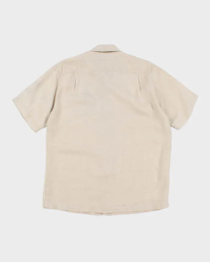 Vintage Tommy Bahama Textured Oversized Hawaiian Shirt - L sold by Rokit product image thumbnail 2