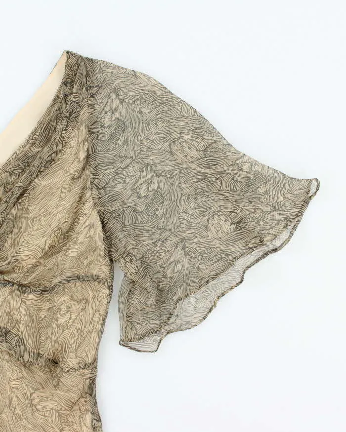 Vintage Y2k 00s Catherine Malandrino Silk Top - S sold by Rokit product image thumbnail 4