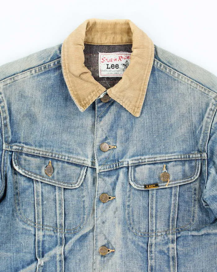 Vintage Lee Strom Rider Faded Medium Wash Denim Jacket - M sold by Rokit product image thumbnail 3