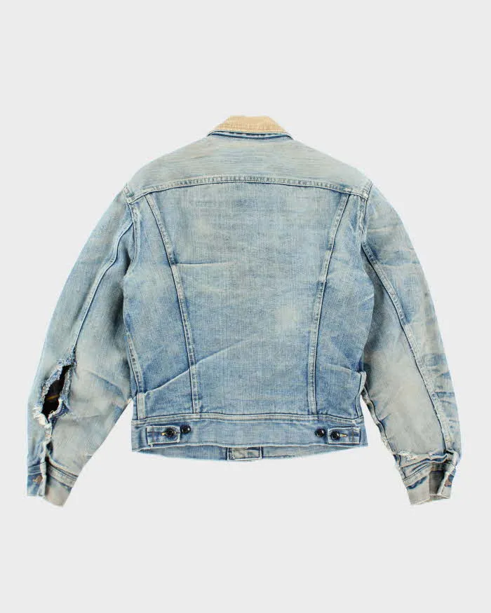 Vintage Lee Strom Rider Faded Medium Wash Denim Jacket - M sold by Rokit product image thumbnail 2