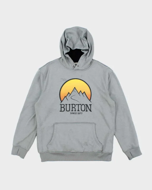 Vintage 2000's Burton Snowboards Dryride Centre Logo Hoodie - L sold by Rokit