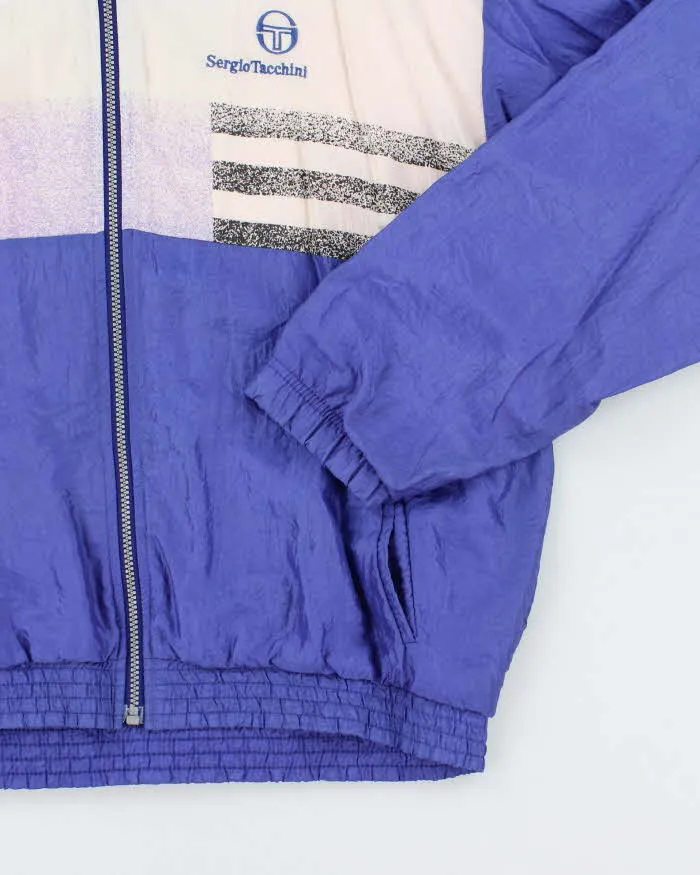 Vintage 90's Sergio Tacchini Shell Patterned Track Jacket - L sold by Rokit product image thumbnail 4