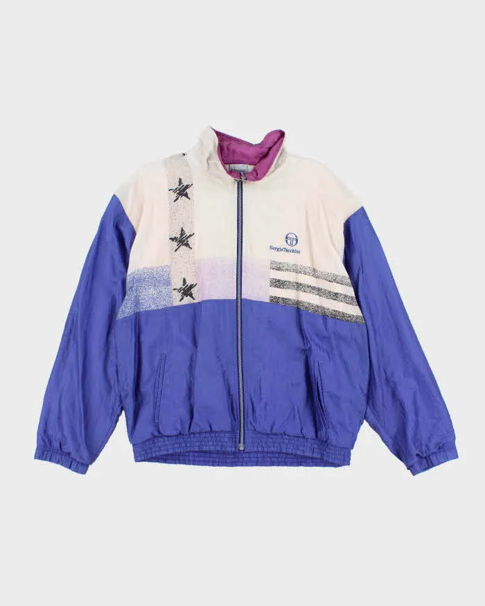 Vintage 90's Sergio Tacchini Shell Patterned Track Jacket - L sold by Rokit
