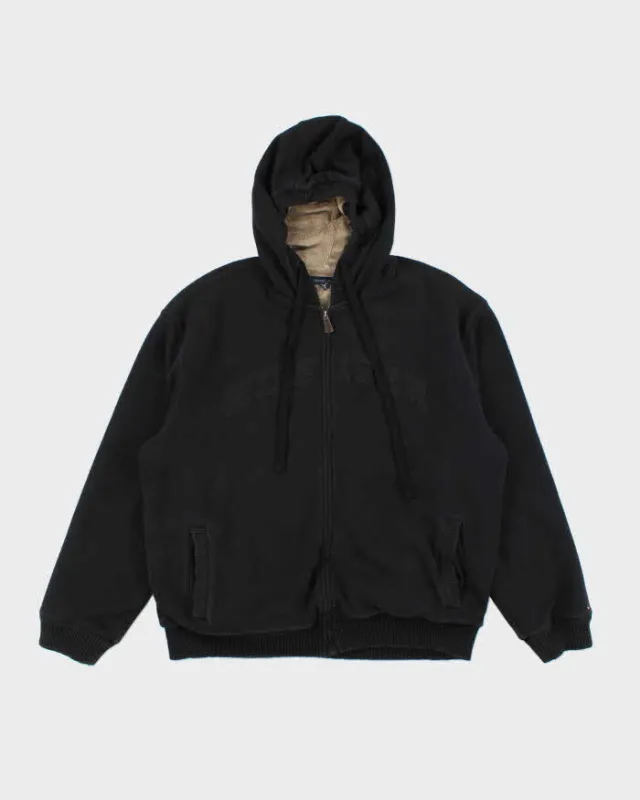 Vintage Tommy Hilfiger Heavyweight Lined Zip Up Hoodie - L sold by Rokit