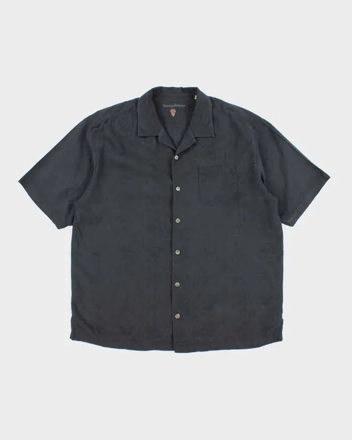 Vintage Tommy Bahama Oversized Floral Embossed Hawaiian Shirt - XL sold by Rokit