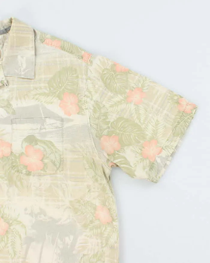 Vintage 2000's Tommy Bahama Silk Floral Print Hawaiian Shirt - L sold by Rokit product image thumbnail 4