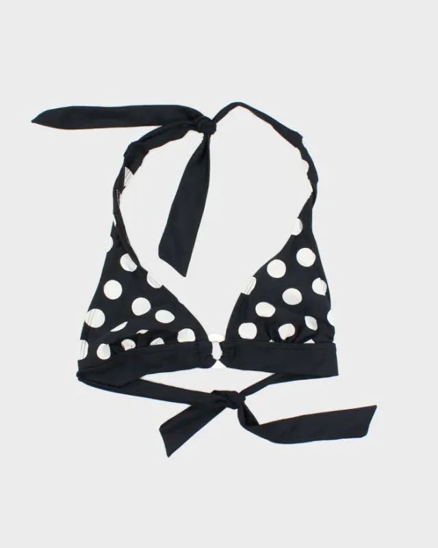 Vintage Y2k 00s Mandarine & Co Polka Dot O Ring Bikini Top - M sold by Rokit