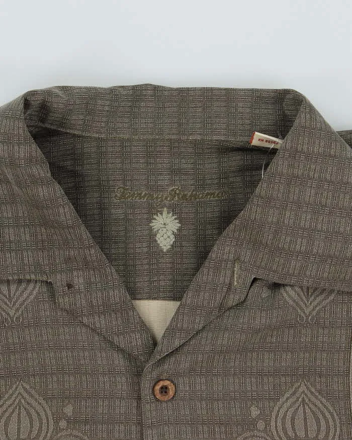 Vintage Tommy Bahama Patterned Silk Hawaiian Shirt - XL sold by Rokit product image thumbnail 5