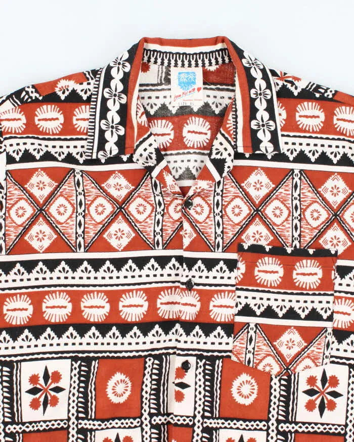 Vintage 80s Resort Wear Boutique Hawaiian Shirt - XL sold by Rokit product image thumbnail 3