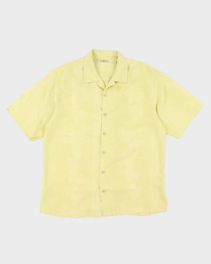 Vintage Tommy Bahama Oversized Embossed Hawaiian Shirt - XL sold by Rokit