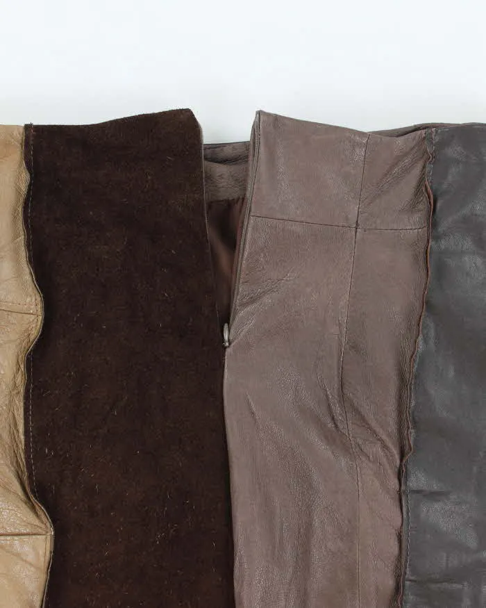 Rokit Originals Lindsay Leather Rework Mini Skirt - M sold by Rokit product image thumbnail 4