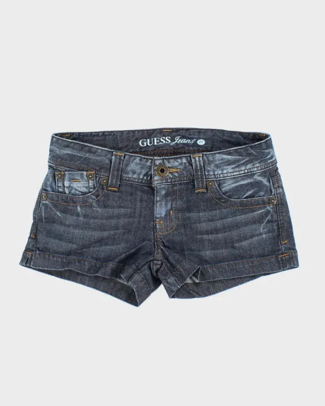 Vintage Y2k 00s Guess Denim Mini Shorts - W27 made by Guess