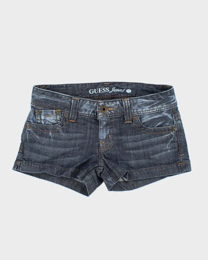 Vintage Y2k 00s Guess Denim Mini Shorts - W27 sold by Rokit