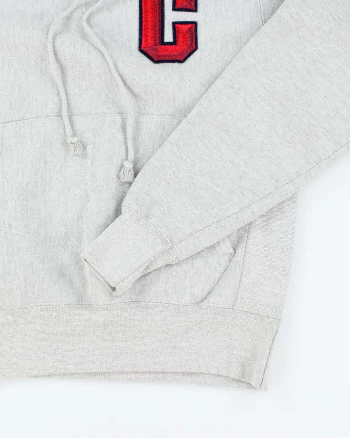 Vintage 2000's Champion C Patch Reverse Weave Hoodie - S sold by Rokit product image thumbnail 4