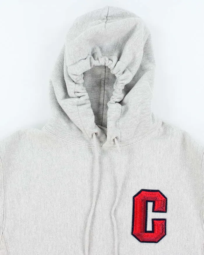 Vintage 2000's Champion C Patch Reverse Weave Hoodie - S sold by Rokit product image thumbnail 3