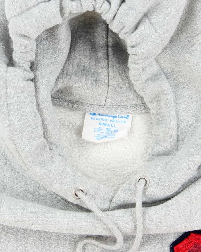 Vintage 2000's Champion C Patch Reverse Weave Hoodie - S sold by Rokit product image thumbnail 5