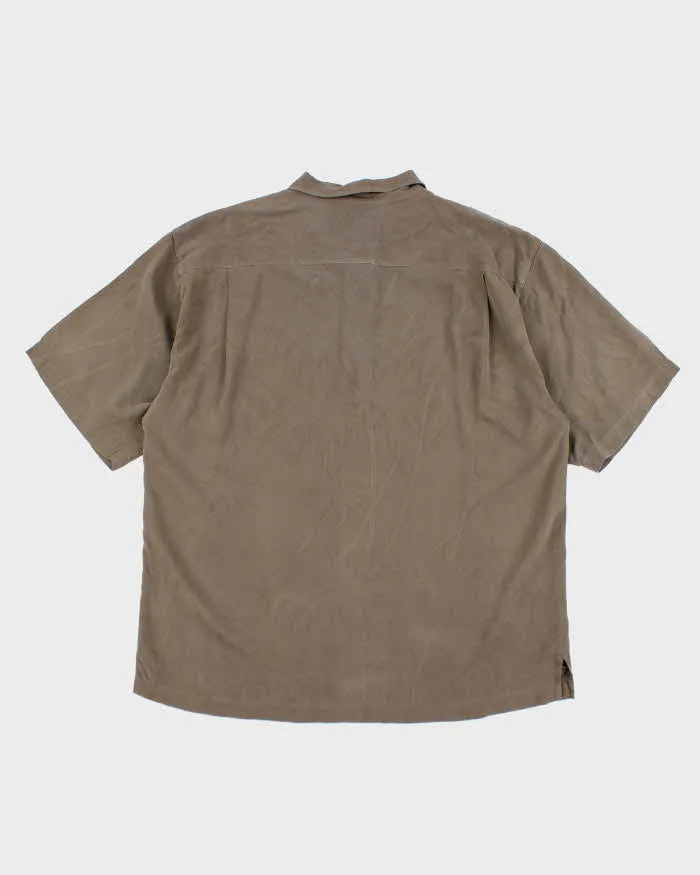 Vintage Tommy Bahama Palm Tree All Over Print Hawaiian Shirt - XL sold by Rokit product image thumbnail 2