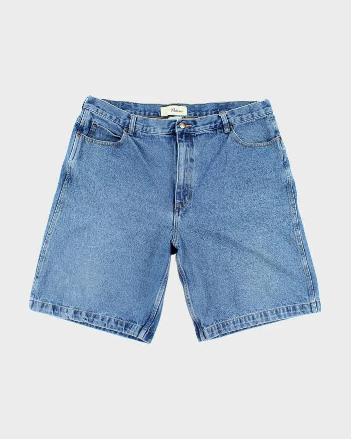 Vintage 2000's Penman's Wide Leg Denim Shorts - W36 L10 sold by Rokit
